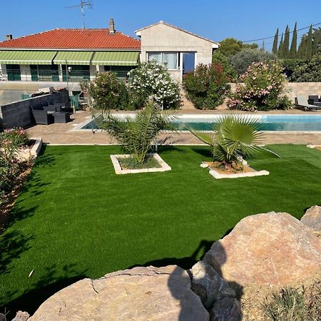 Les Olivades Bed & Breakfast Magalas ภายนอก รูปภาพ