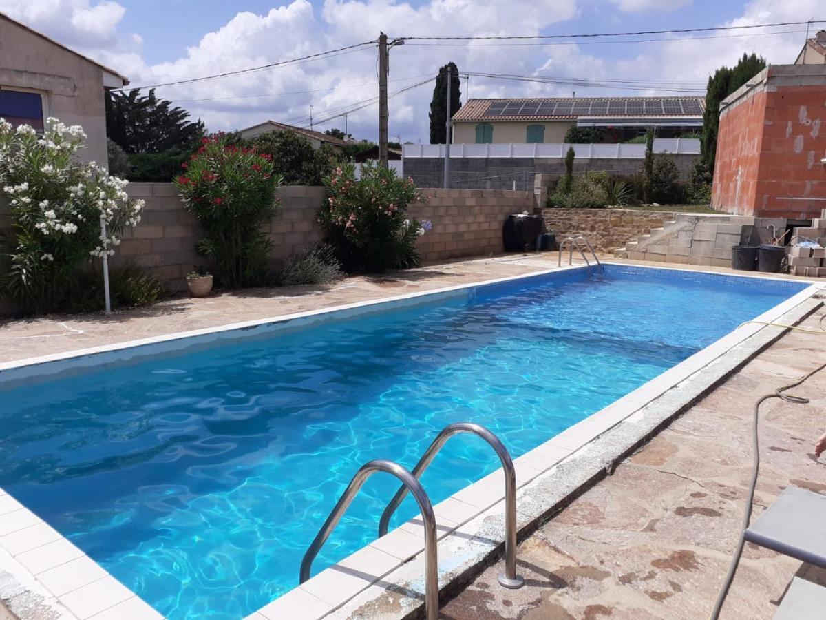 Les Olivades Bed & Breakfast Magalas ภายนอก รูปภาพ
